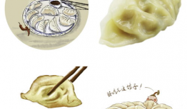 饺子漫画图片,趣味横生的美食之旅